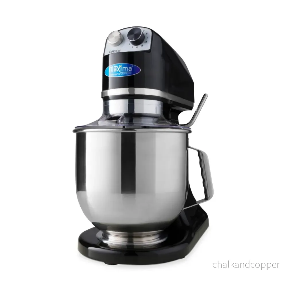 Mixer - 7 liter - Upp till 2 kg deg - Svart