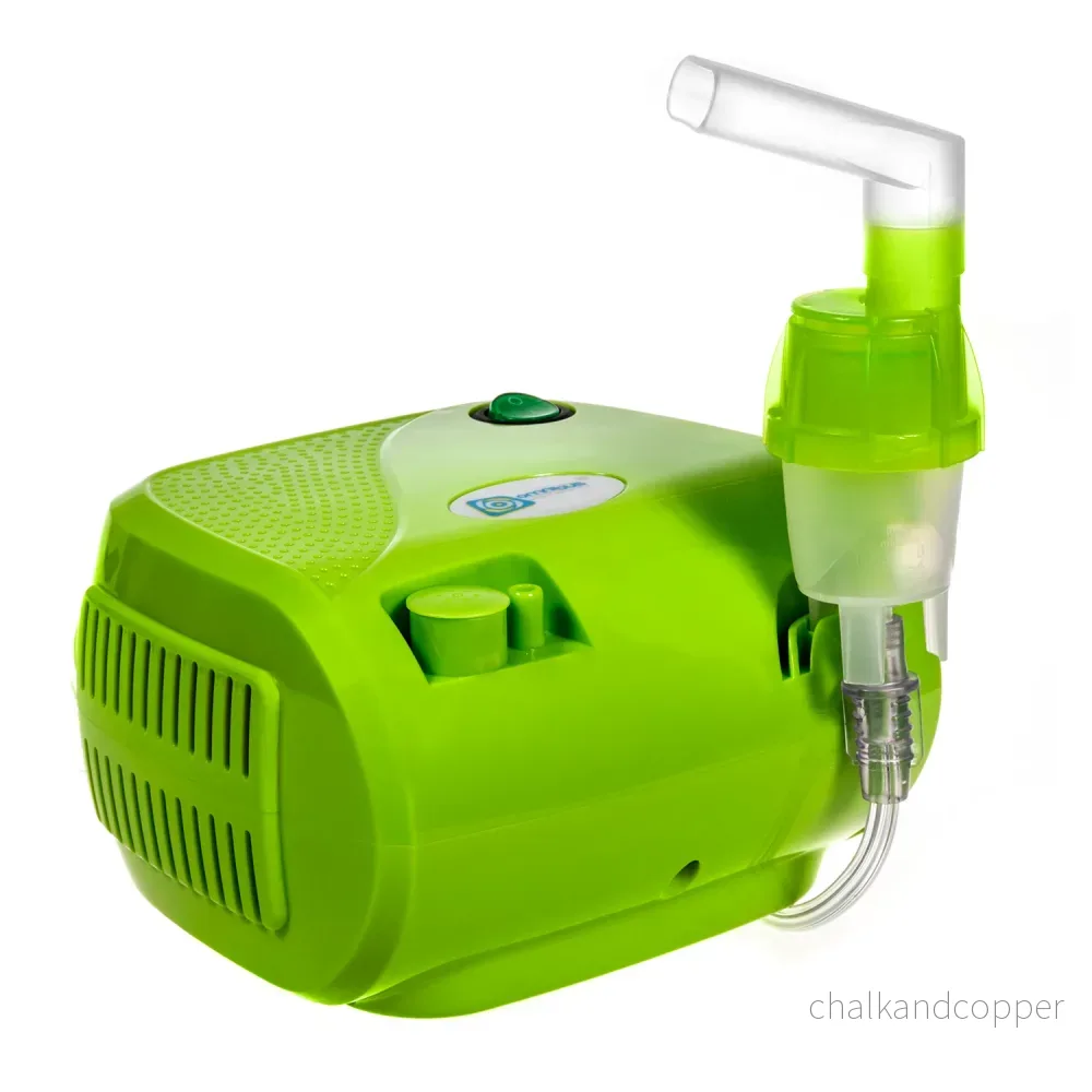 Inhalator Omnibus Nebuliser Inhalator BR-CN116B Grön + napp - Bild 2