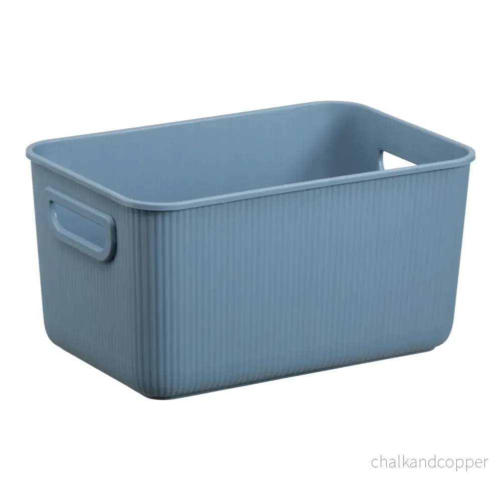 Akita Plast Team förvaringsbehållare, blå, 5L, 100% återvunnen, 60830800