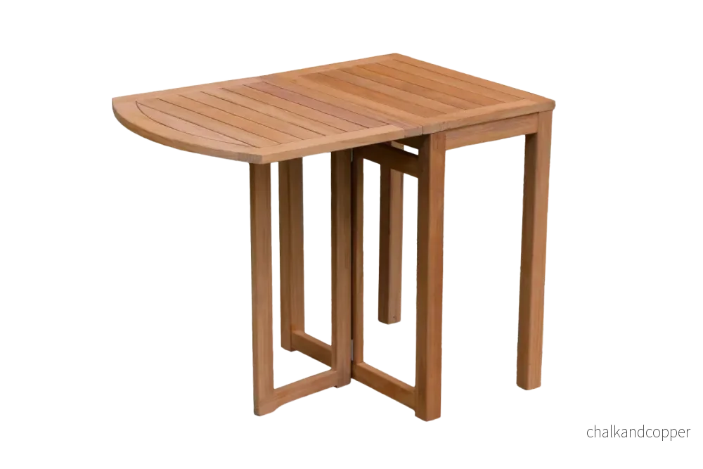 Vilma teak klaffbord 60 x 40 cm Vilma teak klaffbord 60 x 40 cm