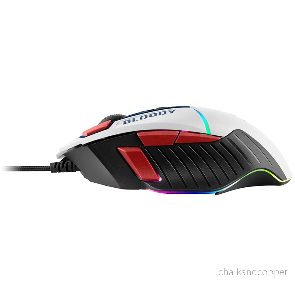 A4TECH BLOODY W95Max USB Sport Navy Gaming Mus - Bild 2