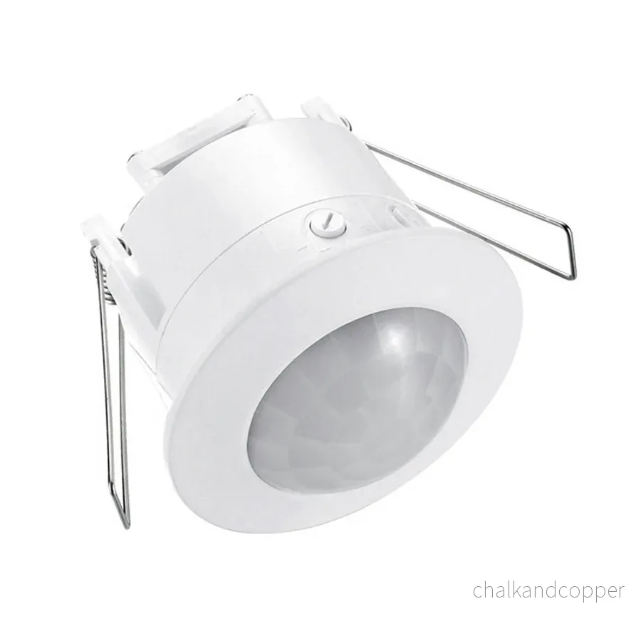 Inbyggd rörelsedetektor i taket 1200W räckvidd 6m Maclean Energy MCE20 - Bild 2