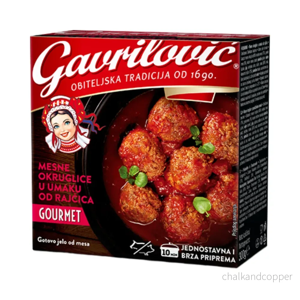 Gavrilovic Köttbullar i Tomatsås 300g