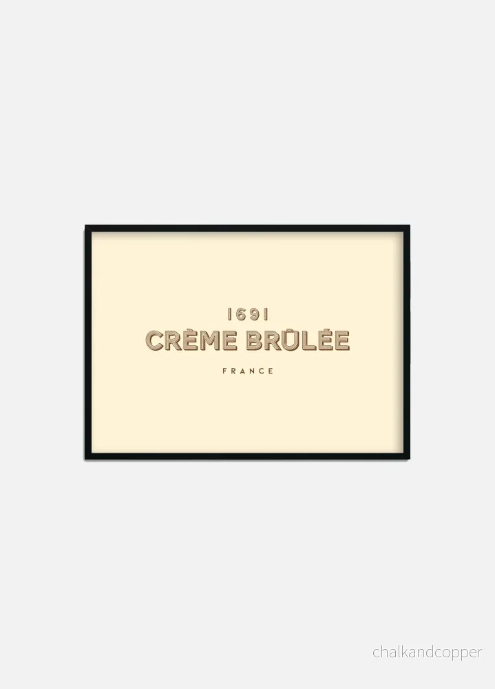 Crème Brûlée – Elegance in Every Spoonful