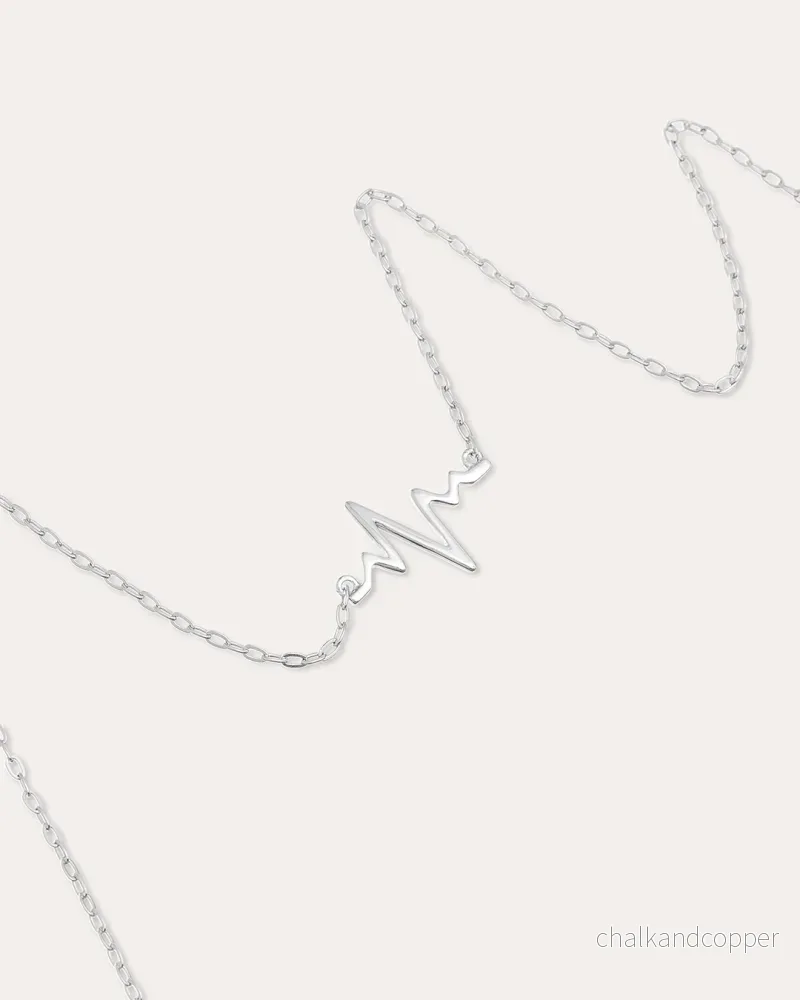 Heartbeat Mini - Silverhalsband - Bild 2