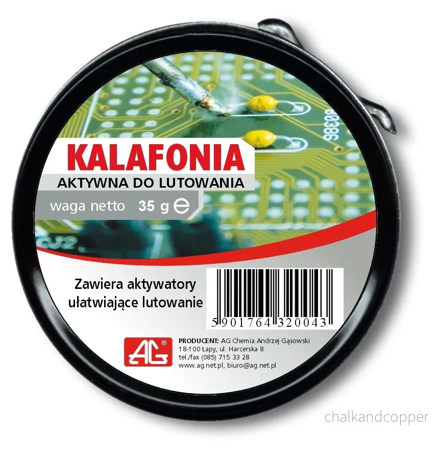 Aktivt kolofonium med aktivatorer för enklare lödning 35/40g - Bild 3