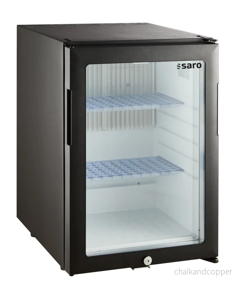 Minibar med glasdörr modell MB 40 UG