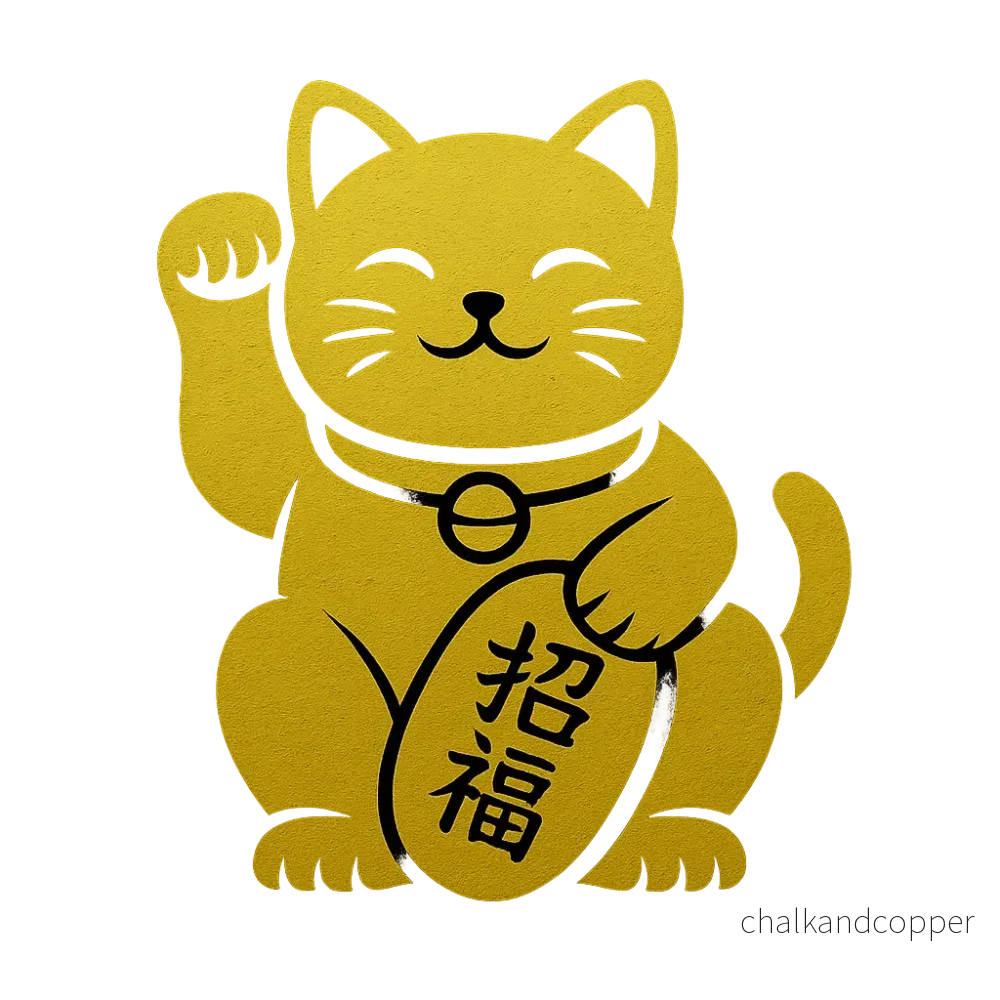 Maneki-Neko– Par (2 prints)