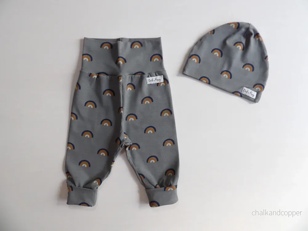 Newborn Set Grey Rainbown – Storlek 56 Newborn Set Grey Rainbown – Storlek 56