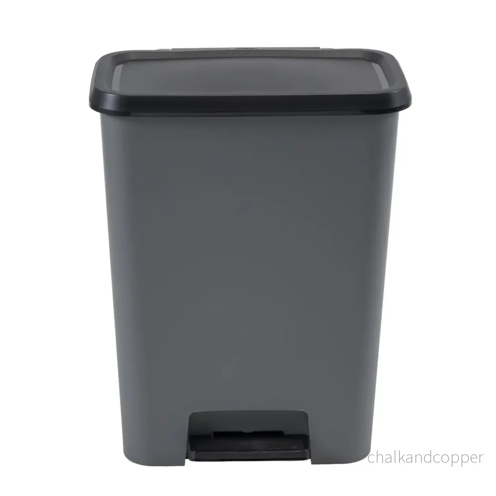 Curver papperskorg, med pedal, kapacitet 2x23 l, Compatta Duo - Bild 2