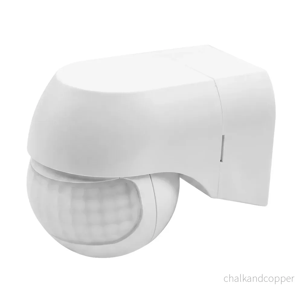 Maclean PIR-rörelsesensor 12–24 V, infraröd, IP44, vit, räckvidd 12 m, max. belastning 60/120 W, MCE623 W - Bild 2