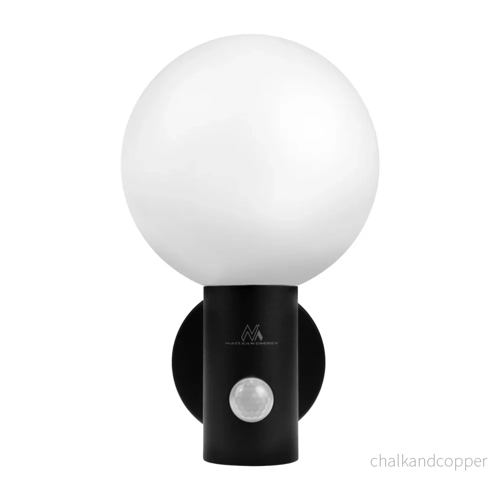 Maclean rörelsesensor LED-lampa, PIR rörelsesensor, svart, 15W, IP65, 1600lm, neutralvit (4000K) MCE515 B, 2 st - Bild 3