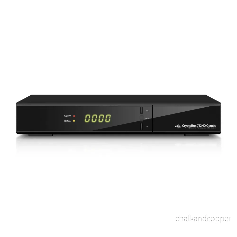 AB CryptoBox 742HD Combo DVB-T2/S2/C Full HD-mottagare
