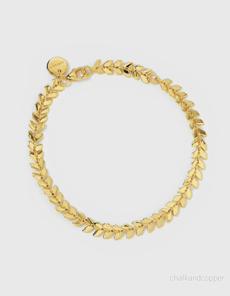 Layers Olivia Bracelet Gold Syster P Layers Olivia Bracelet Gold Syster P
