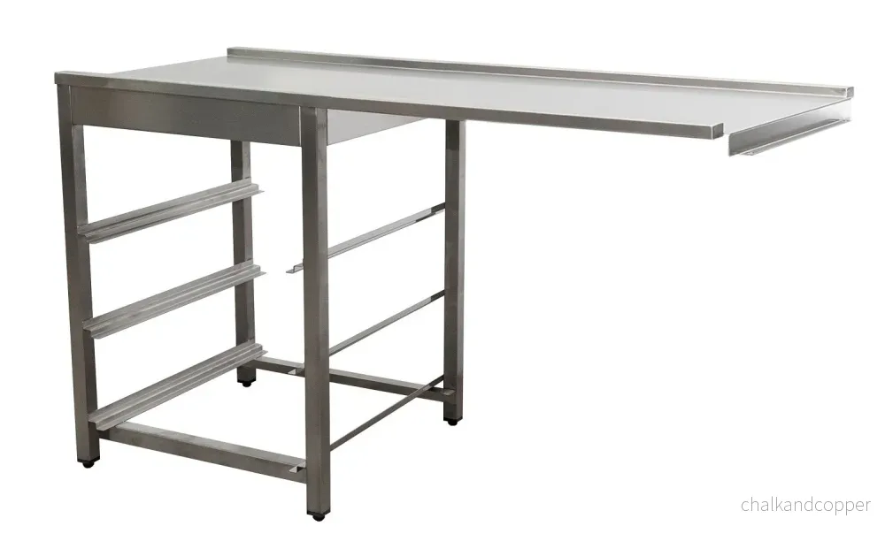 SARO Avrinningsbord för diskmaskin höger sida, 1600 mm SARO Avrinningsbord för diskmaskin höger sida, 1600 mm