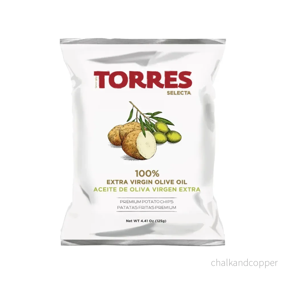 Chips Extra Virgin Olivolja 125 g – Torres
