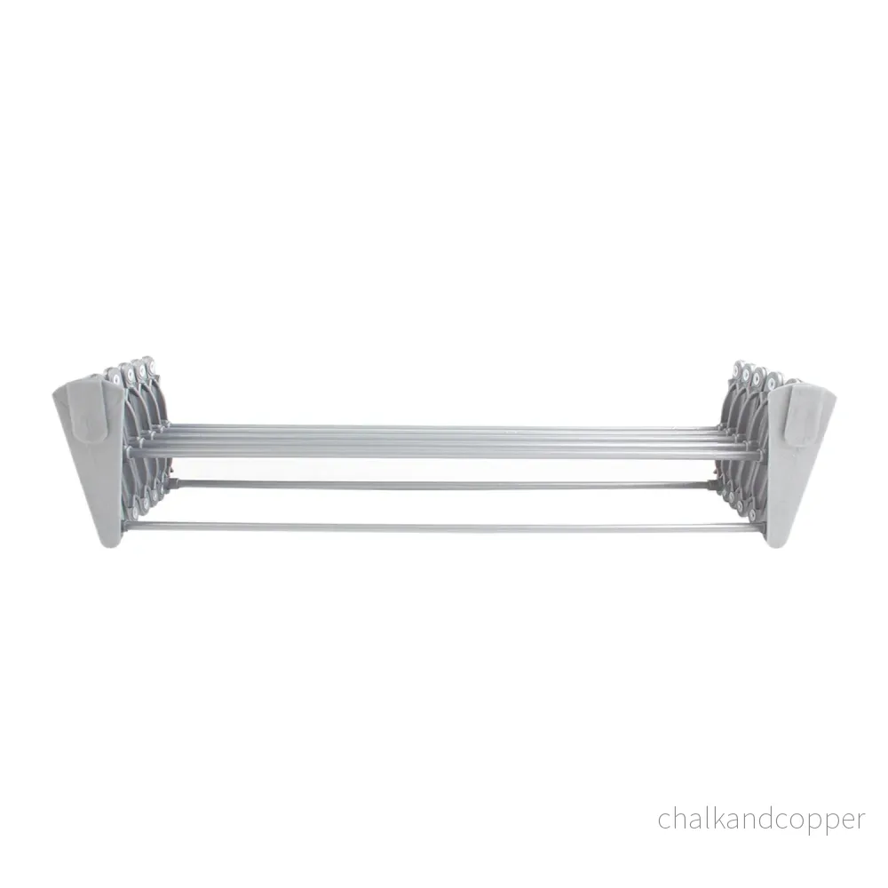 ABJ tvättmaskin, vägghängd, hopfällbar, silver, 60 cm - Bild 2