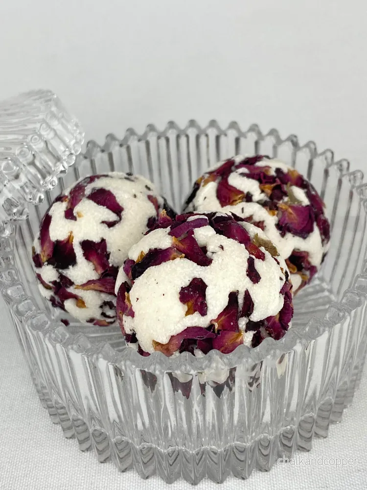 Bath Creamer Ros och Jasmin 30g - Bild 2