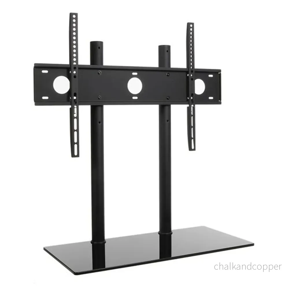 LCD LED OLED QLED Plasma Mini TV-Ställ För 32-65 Tums Bordsställ TV-Ställ Höjdjusterbart VESA 600x400 Upp Till 50 kg