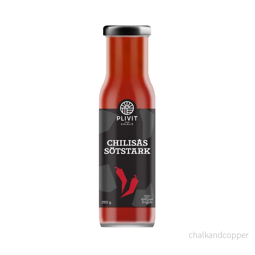 Chilisås sötstark 250 ml – Plivit Trade