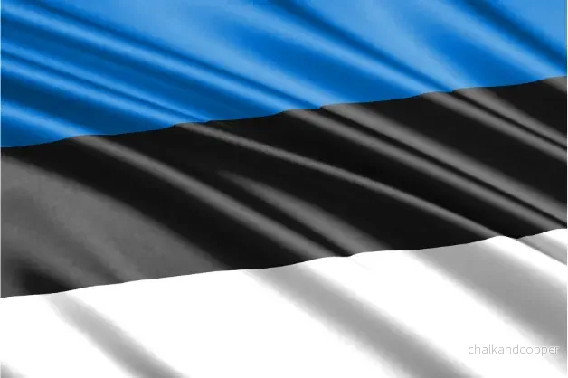 Estlands flagga
