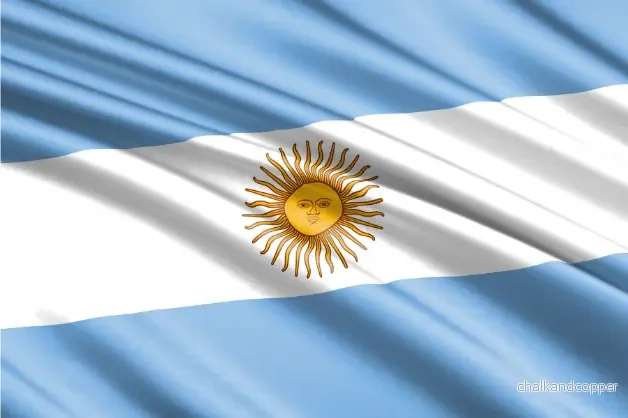Argentinas flagga