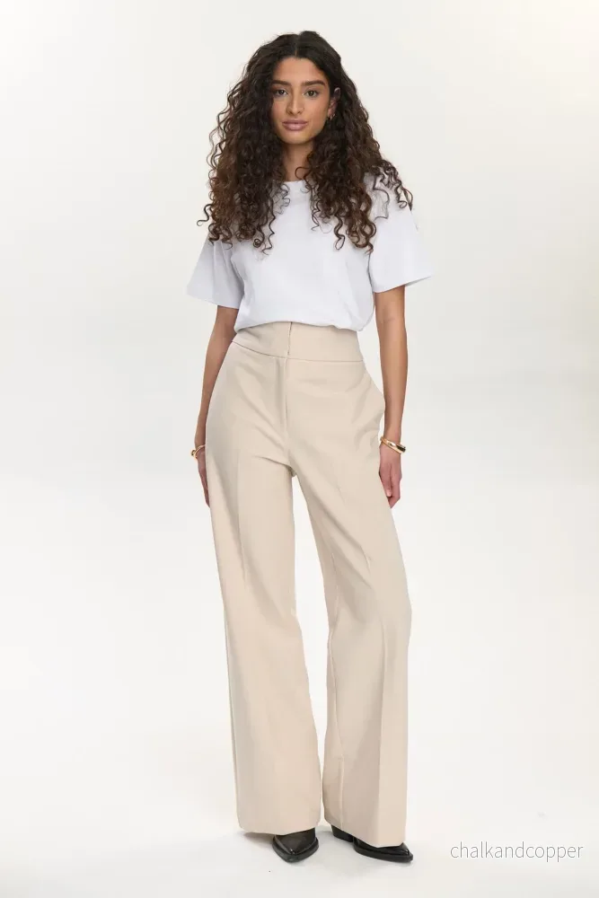 Bussy Pant Grey Morn Nümph