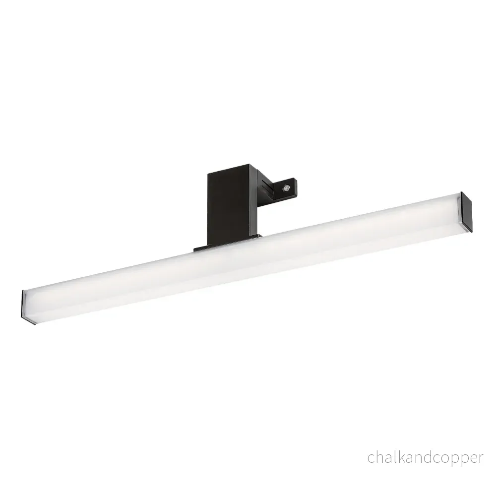 Badrumslampa Rabalux Oliro LED 6 W, svart, IP44, 4000 K, 75051 - Bild 2