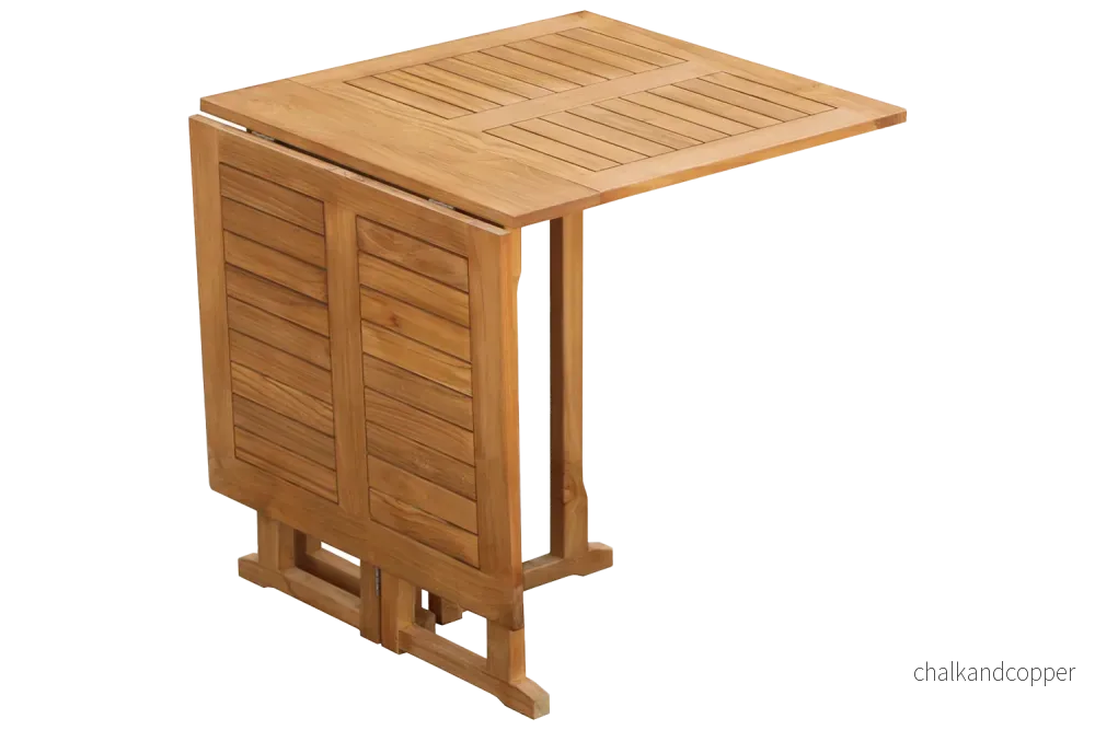 Alberte teak gatelegbord 130 x 70 cm Alberte teak gatelegbord 130 x 70 cm