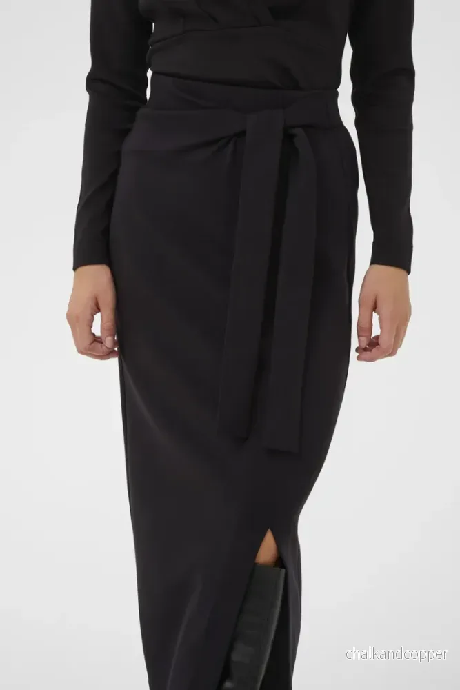 TriIW Vincent Knot Skirt Black InWear - Bild 2