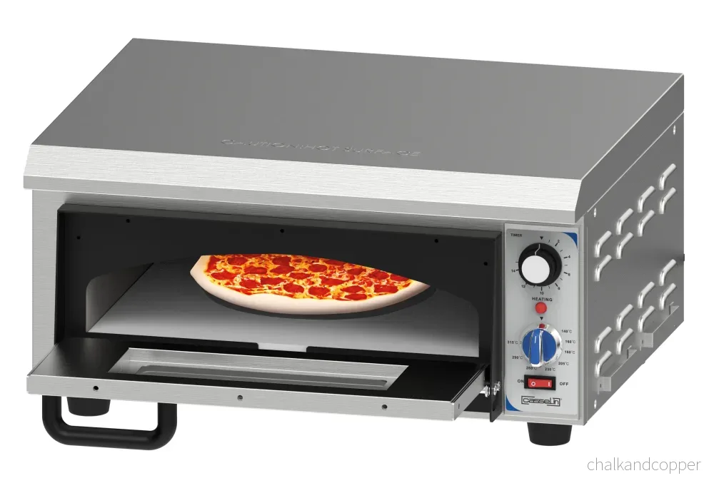 Elektrisk pizzaugn 1 kammare 35 cm