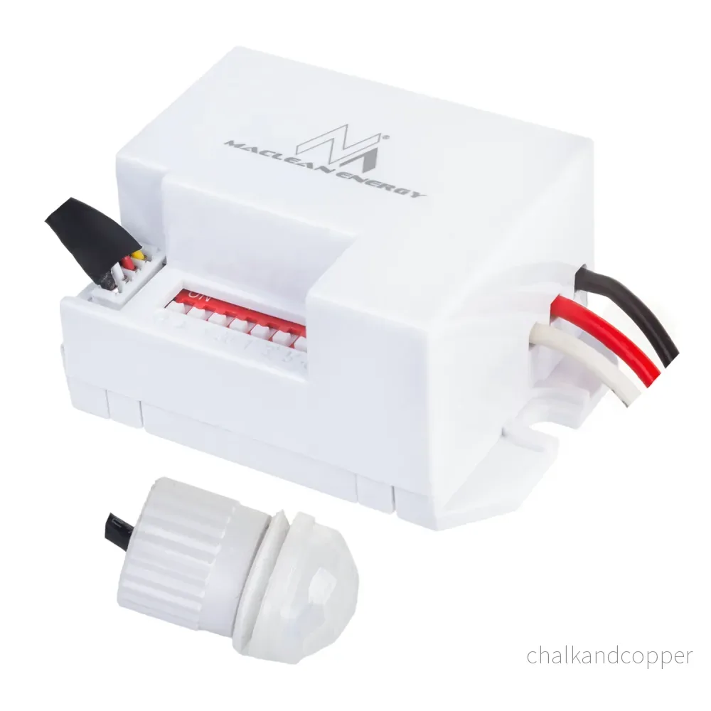 Maclean PIR-rörelsedetektor, med extern sensor,12-24V DC, 360°, MCE32 V