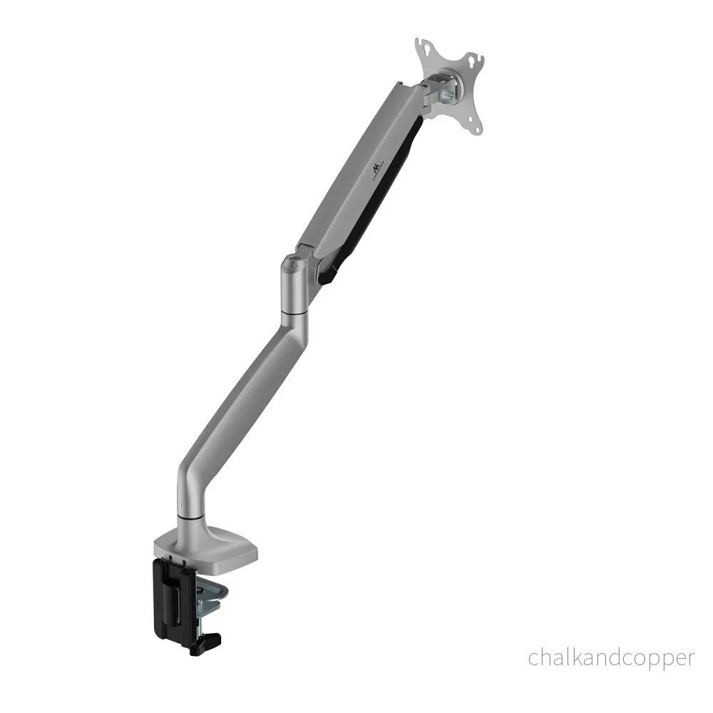 Maclean monitorfäste, dubbelarm, med gasfjäder, 17"-45", 16 kg, MC-969 - Bild 3