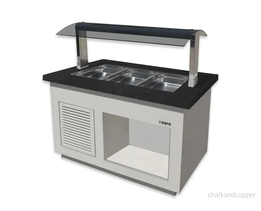 SARO Salladsbar modell PREMIUM LINE- SB-K 130 vit SARO Salladsbar modell PREMIUM LINE- SB-K 130 vit