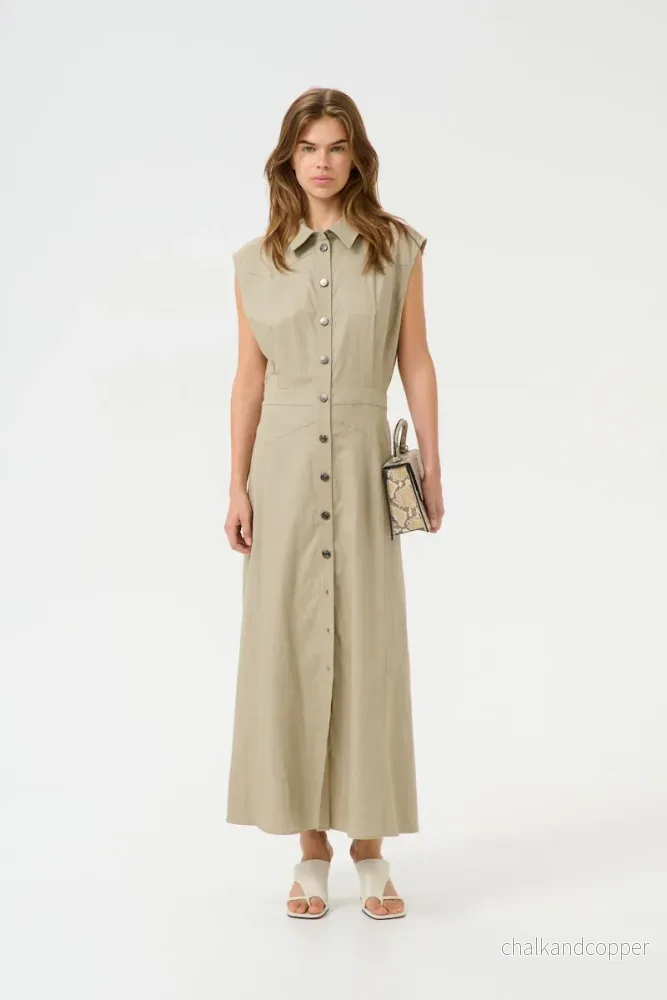 IzzaGZ Dress Silver Sage Gestuz