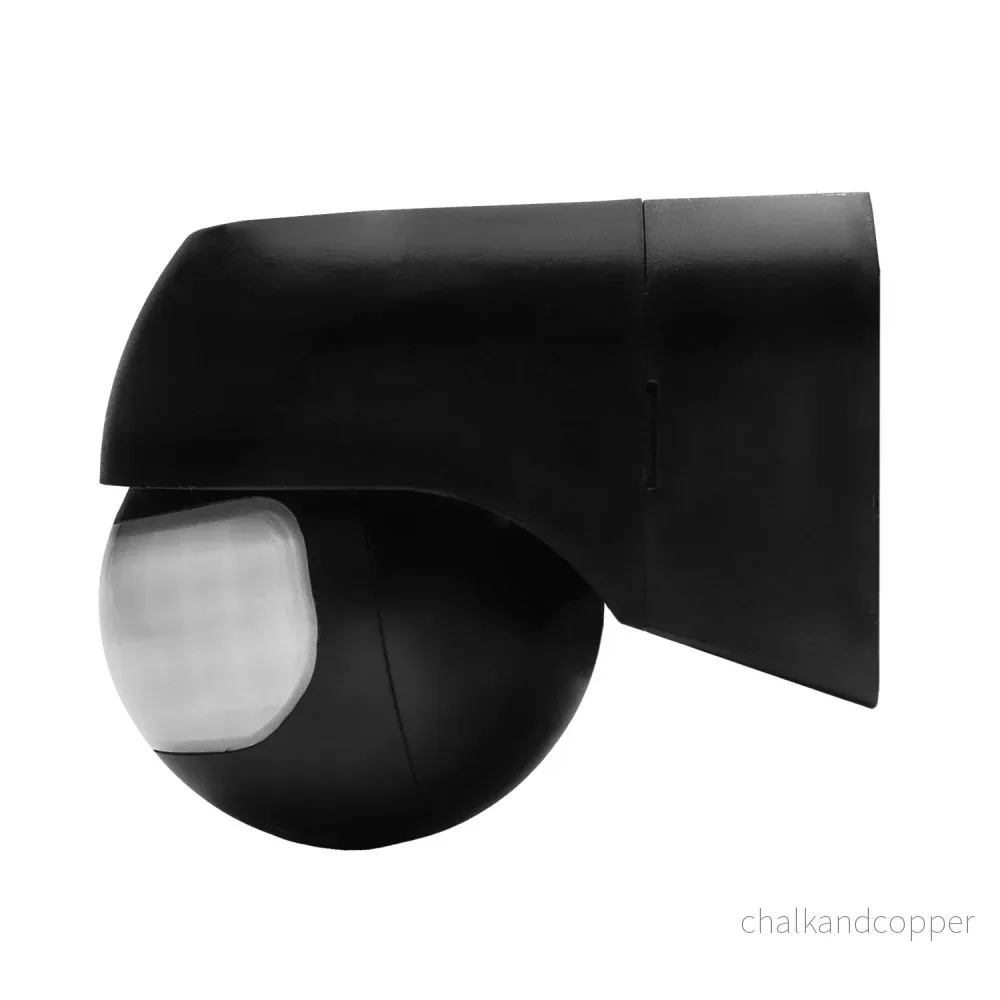 Maclean PIR-rörelsesensor 12–24 V, infraröd, IP44, svart, räckvidd 12 m, max. belastning 60/120 W, MCE623 B - Bild 3