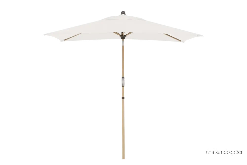 Alu wood ultra parasoll med tilt 210 x 140 cm - Bild 3