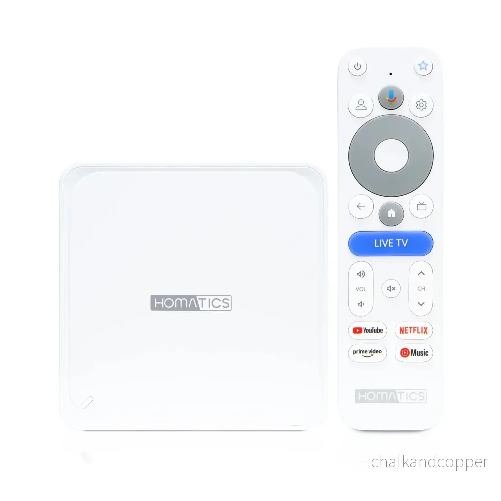 Multimediaspelare Homatics Box Lite 4K V2 Google TV