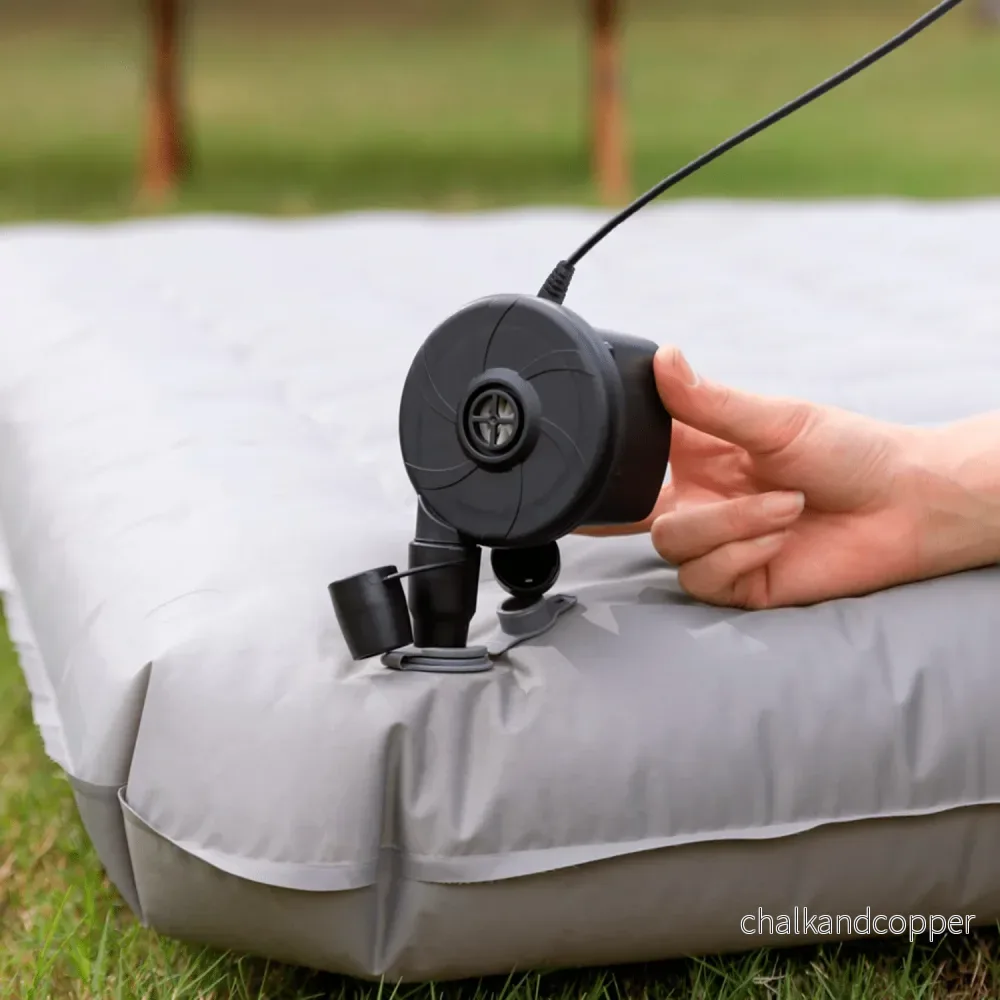 Elektrisk pump för madrass och pool, 12 V, 230 V, Teesa - Bild 3