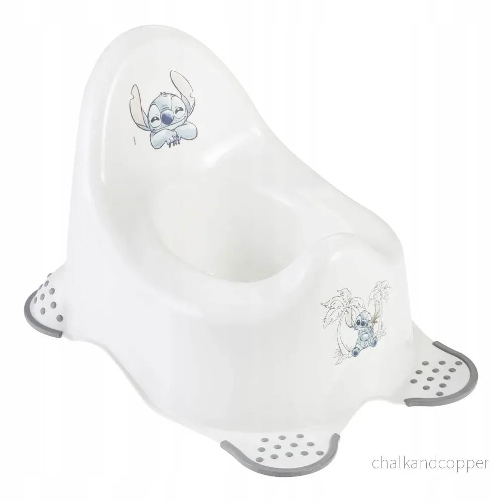 Keeeper Stitch halkfritt nattduksbord, vit, max 15kg
