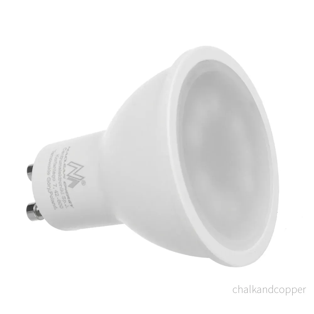 Maclean Round Plafond White MCE422 + LED-lampa GU10 5W 4000K - Bild 3