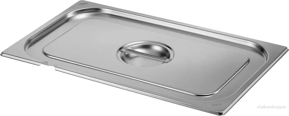 SARO TOP LINE GN-lock – med skedutskärning 1/9 GN SARO TOP LINE GN-lock – med skedutskärning 1/9 GN