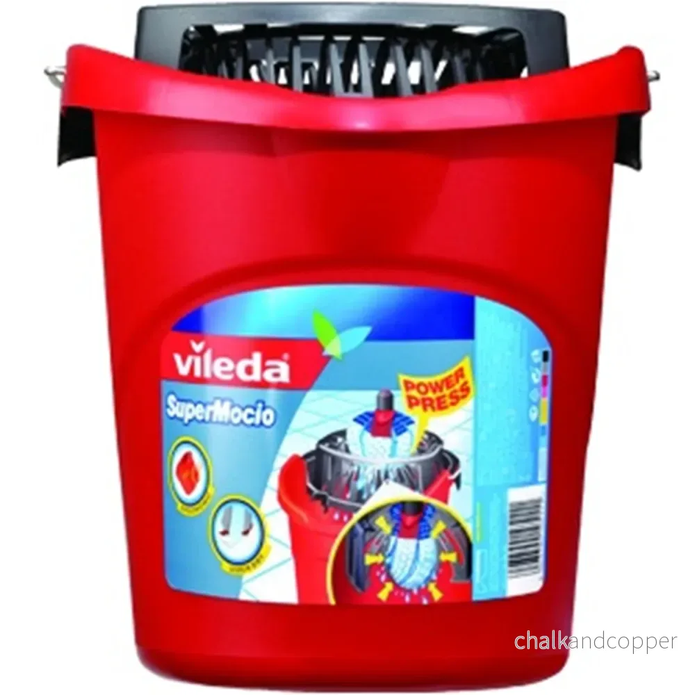VILEDA skopa + moppskopssats med klämmaskin KVALITET - Bild 2