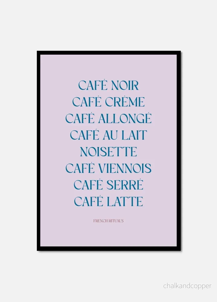 French Rituals