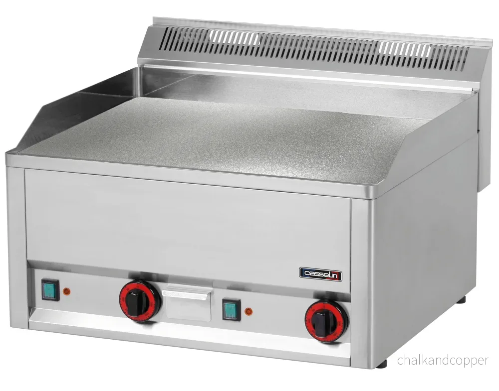 Grillplatta strukturerad krom 66
