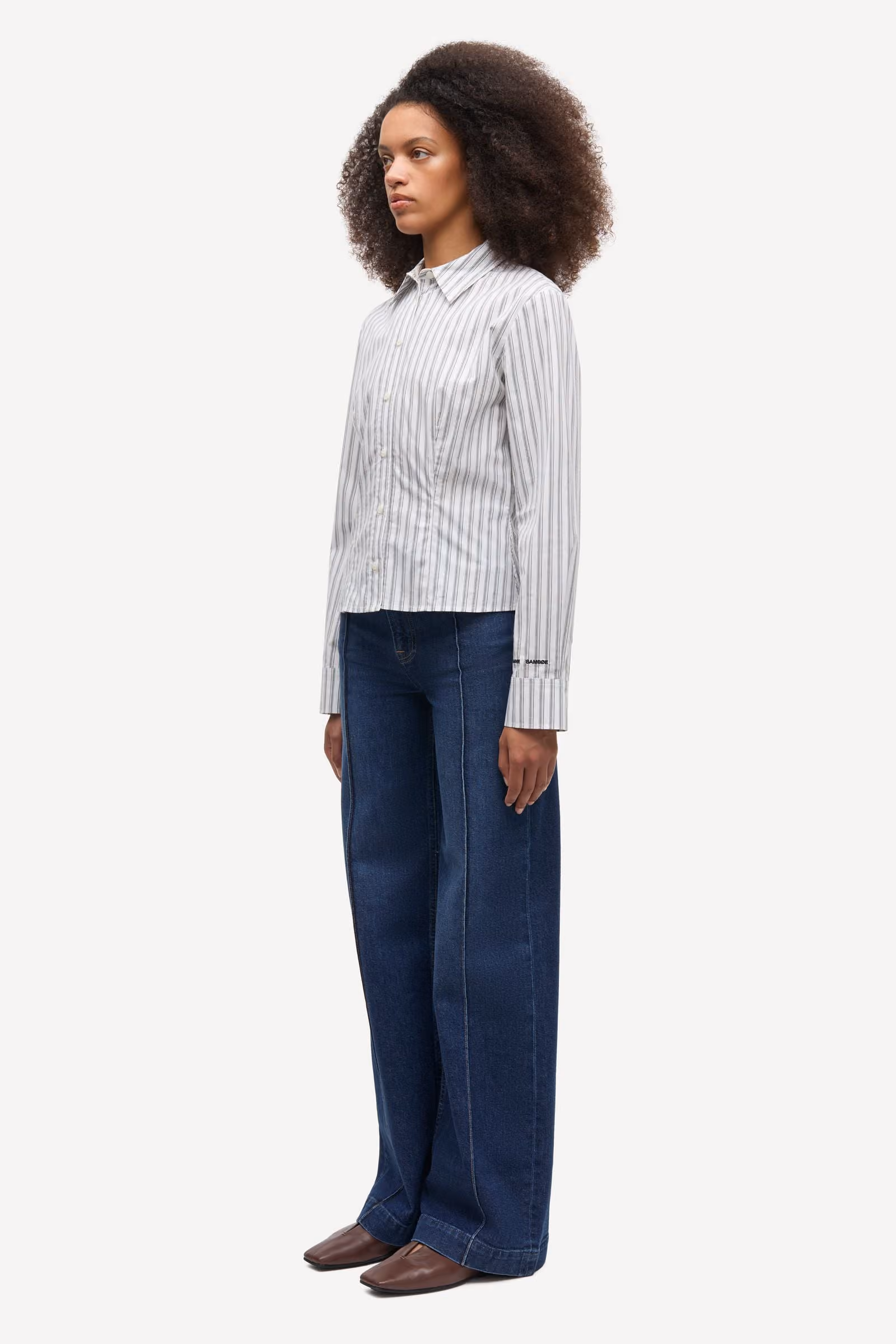 Sarebecca Jeans Tuck 16139 Paris blue comfort Samsoe Samsoe - Bild 2