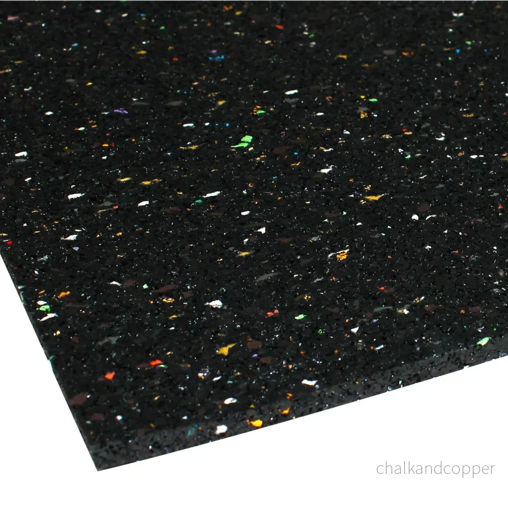 Anti-vibrationsmatta under hushållsapparater, gummi, 60x60cm, Scanpart - Bild 3