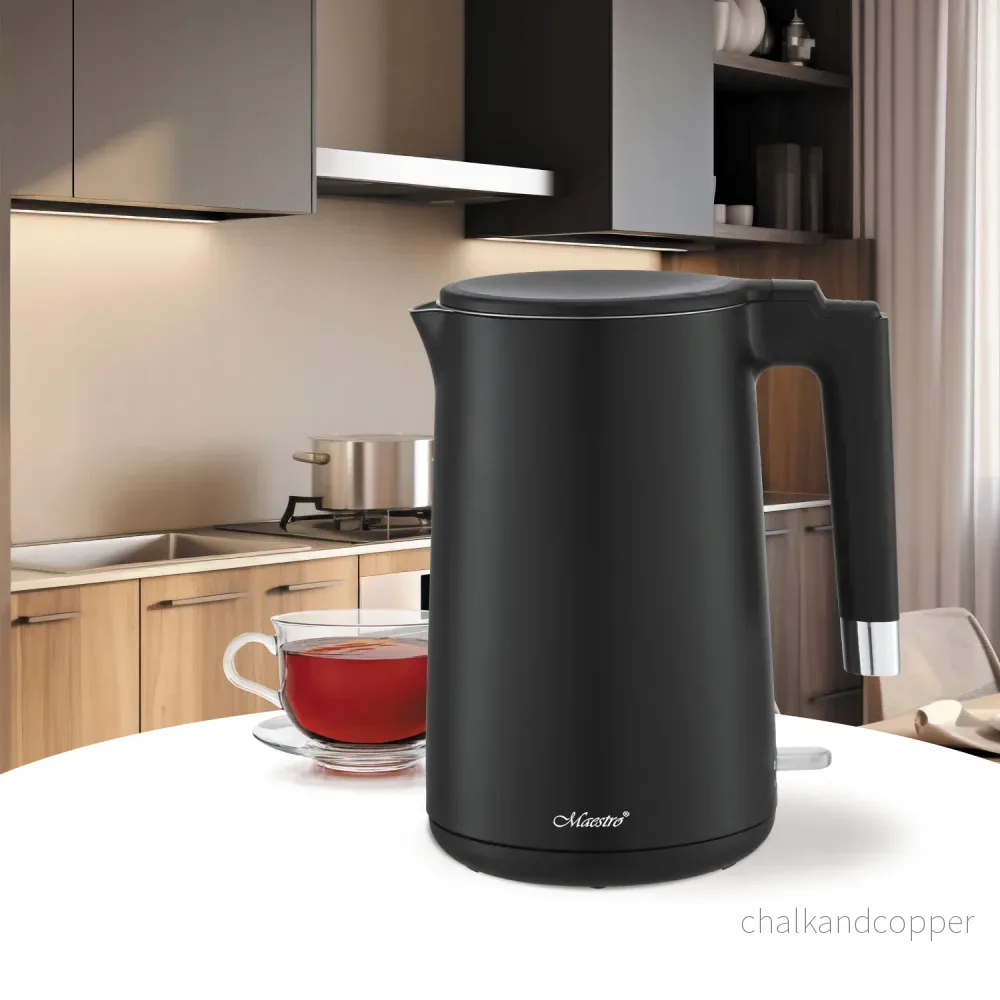Maestro Electric Kettle, 1800W, 1.7L, Black - Model MR-026 - Bild 2