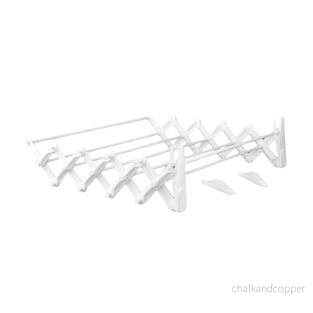ABJ tvättmaskin, vägghängd, hopfällbar, vit, 100 cm - Bild 3