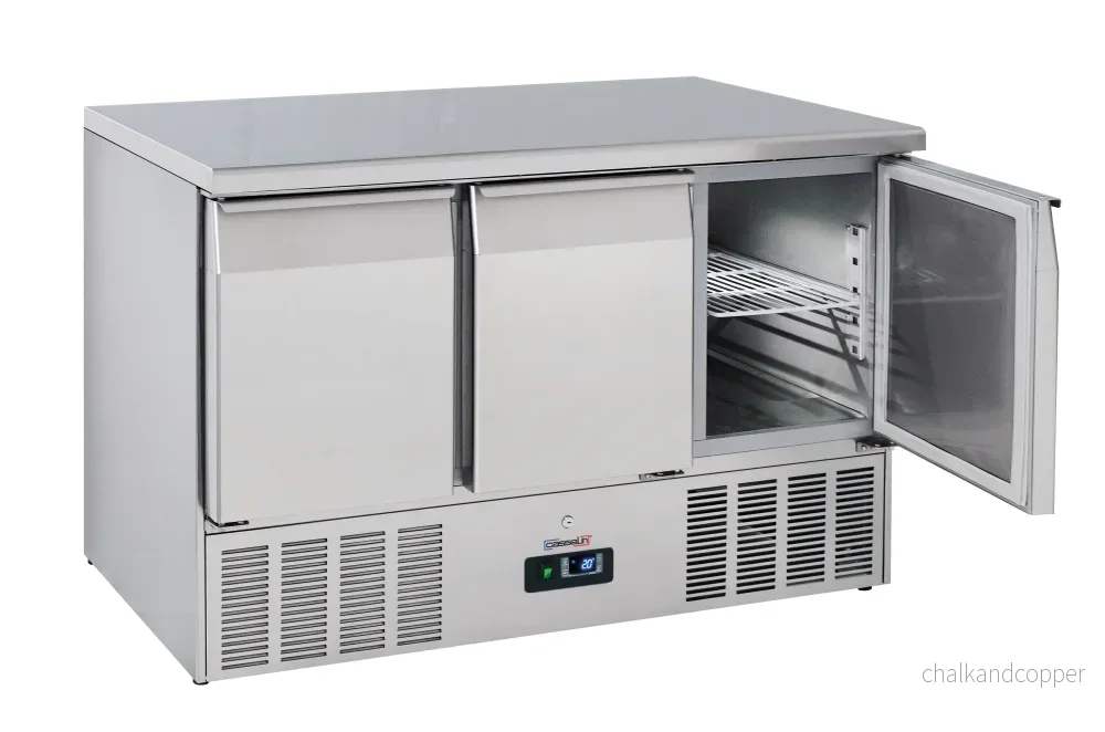 Saladette - Kylt serveringsbord 3 dörrar GN 1/1